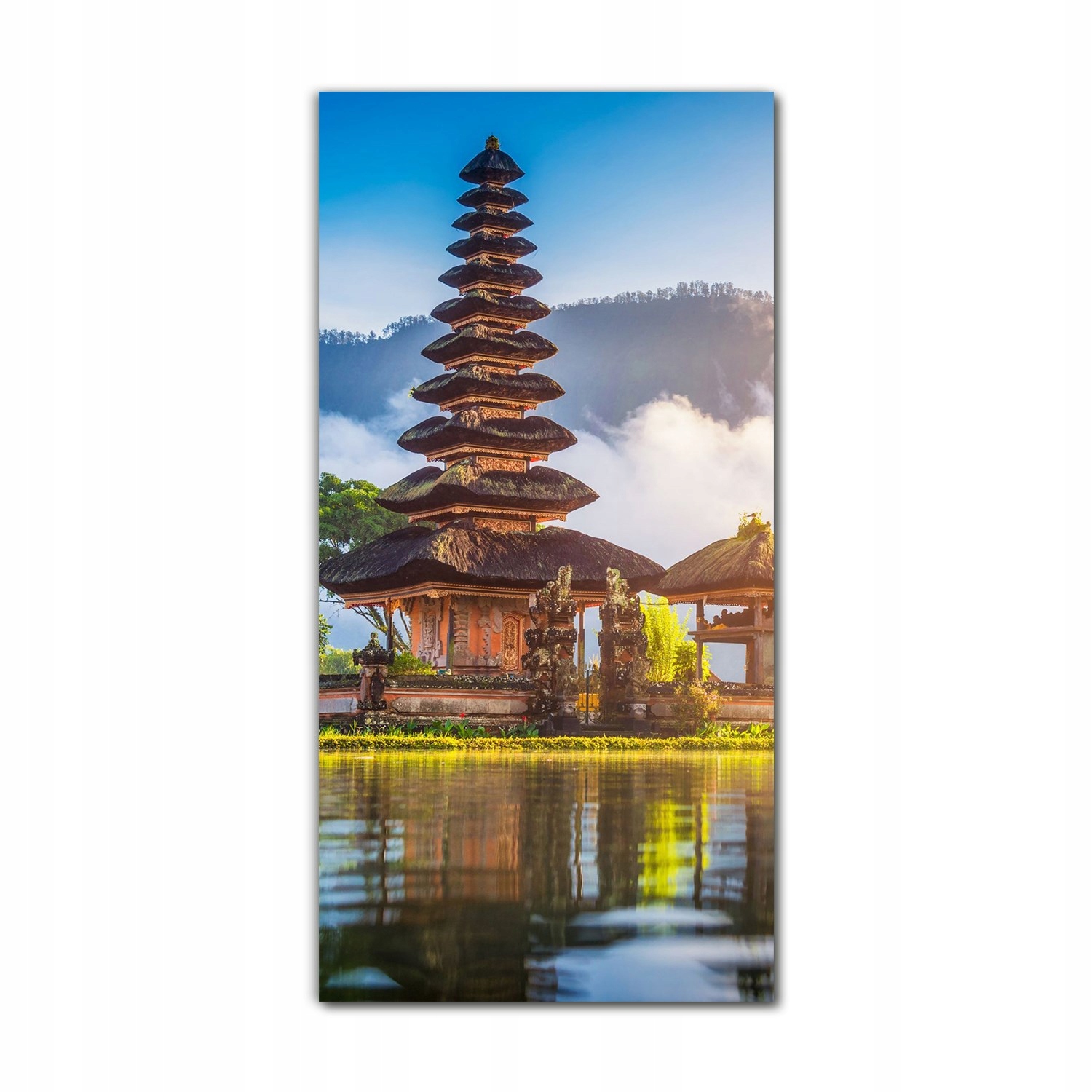 

Foto na szkle do salonu 70x140 Indonezja Bali mgła