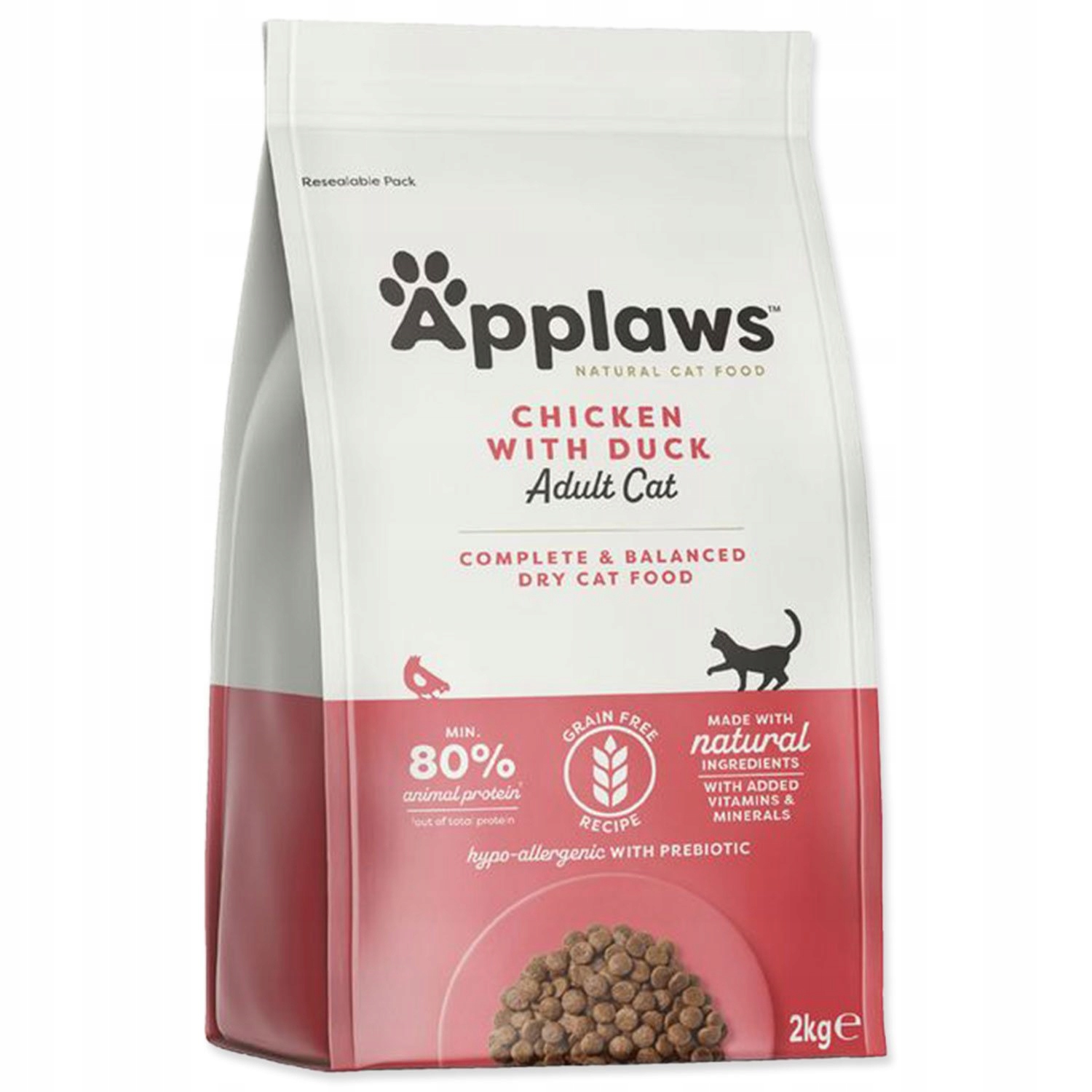 Levně Krmivo Applaws Dry Cat Chicken with Duck 2kg