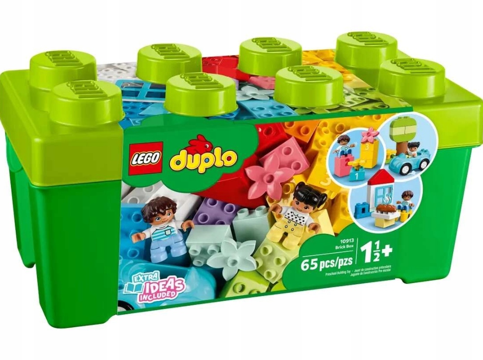 KLOCKI LEGO DUPLO PUDEŁKO Z KLOCKAMI 65 ELEMENTÓW