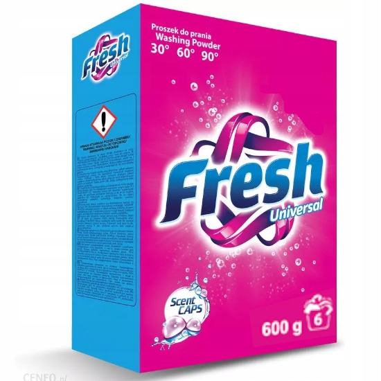 

Proszek do prania Fresh 600g uniwersalny
