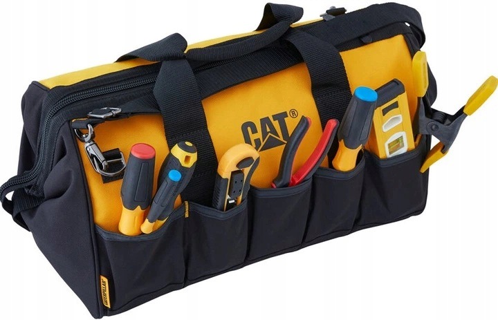 Taška na nářadí skládací otevřená Cat 45"
