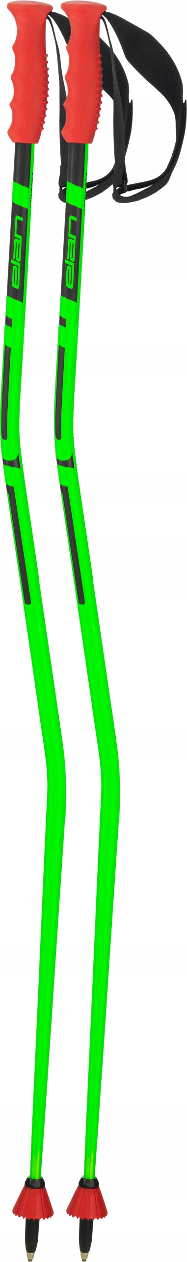 Kijki kije narciarskie gięte Elan Race Rcg Jr 95cm