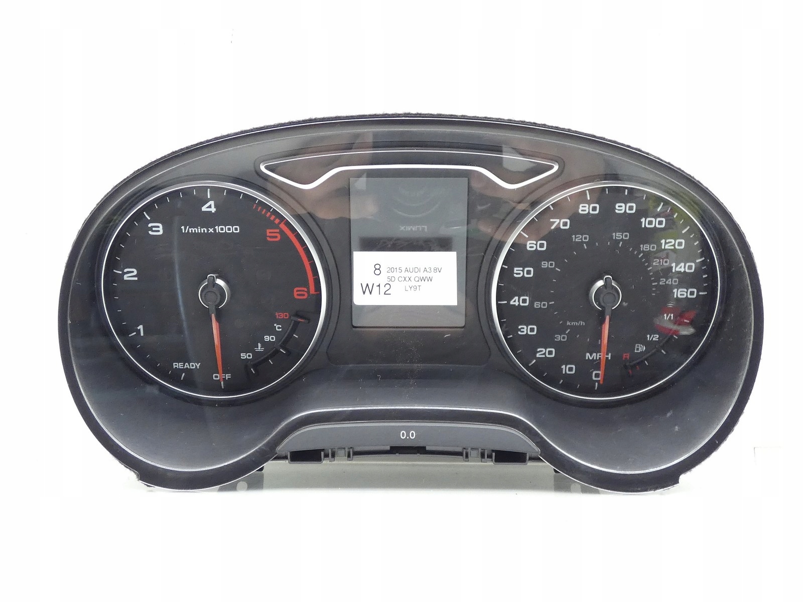 dials dials display AUDI A3 8V 1.6 TDI CXX 8V0920971R