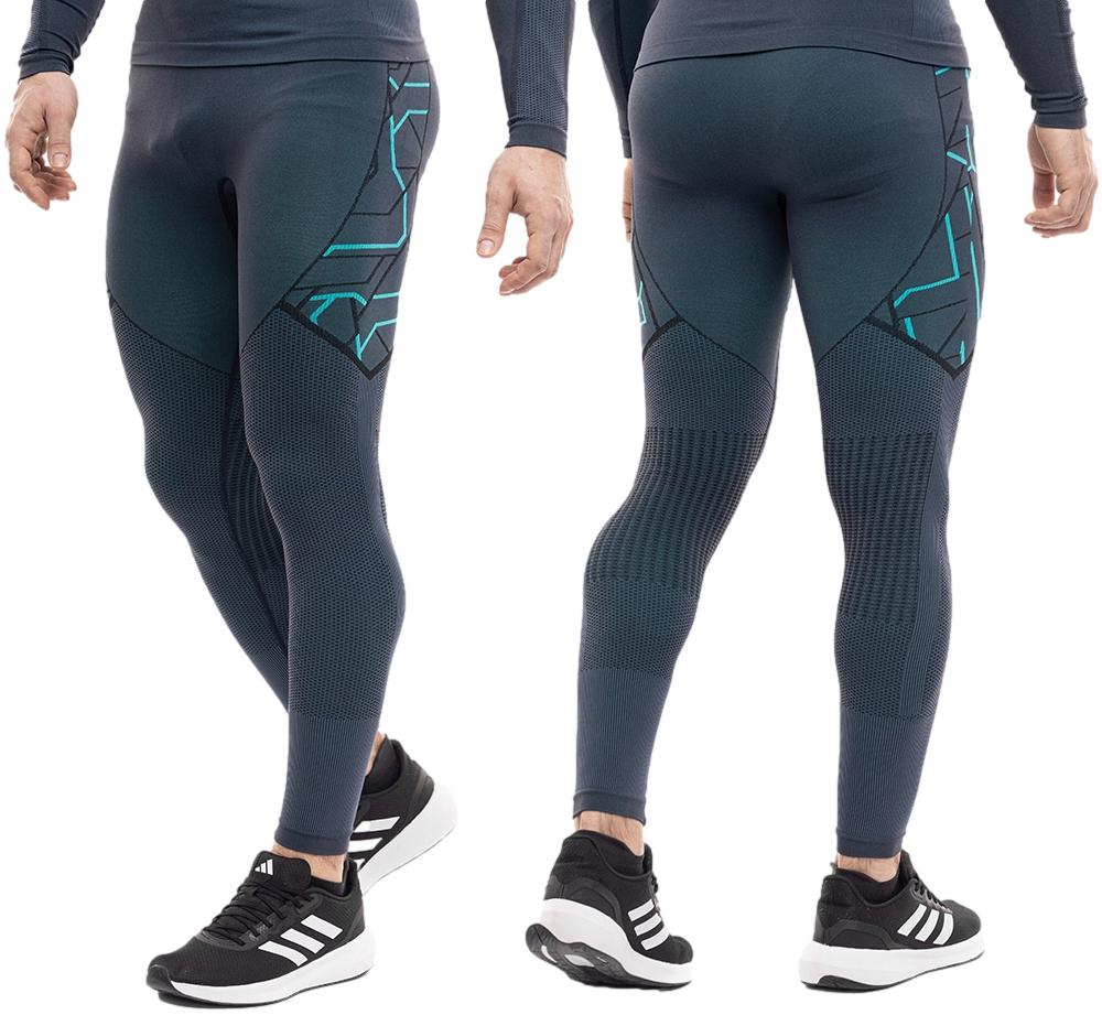 Spodnie Termoaktywne Alpinus Męskie Sportowe Elastyczne Szybkoschnące XL