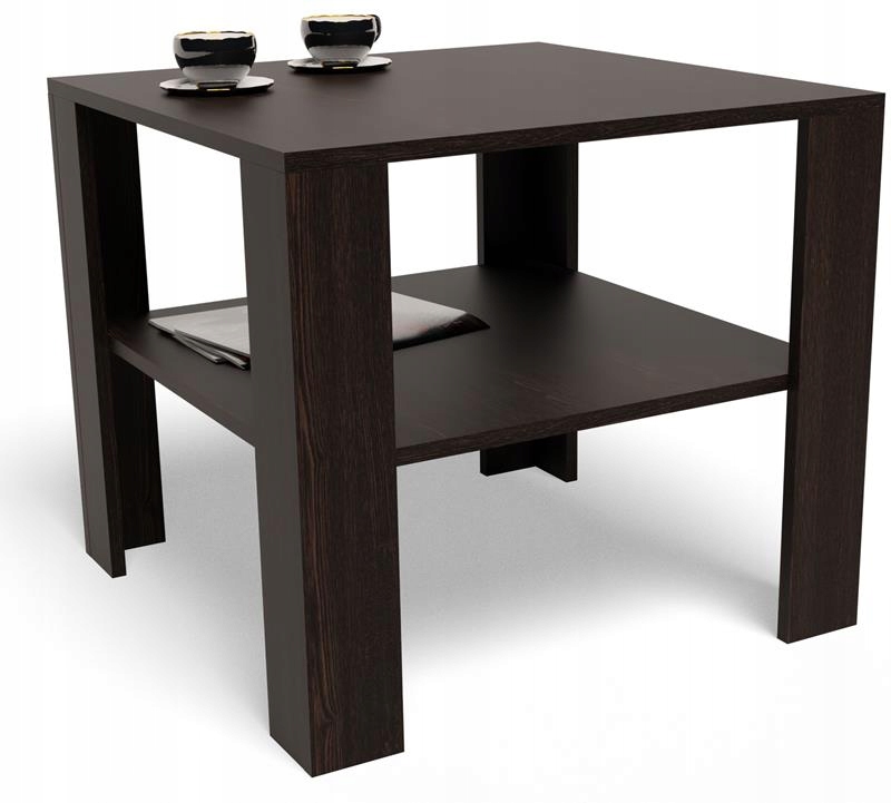 Lavica konferenčný stolík 68x68 Vysoká EX3 wenge