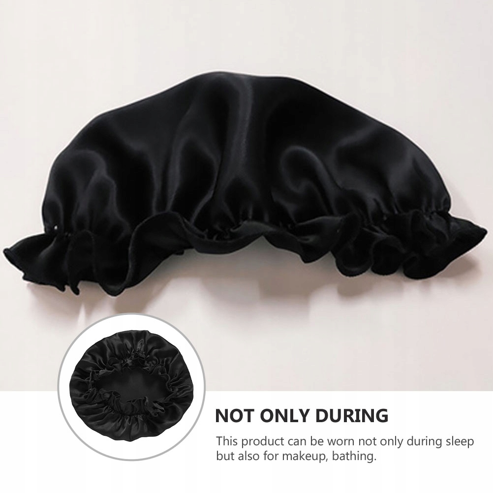 DAMSKA CZAPKA Z JEDWABNEJ SATYNY TURBANY Marka inna marka