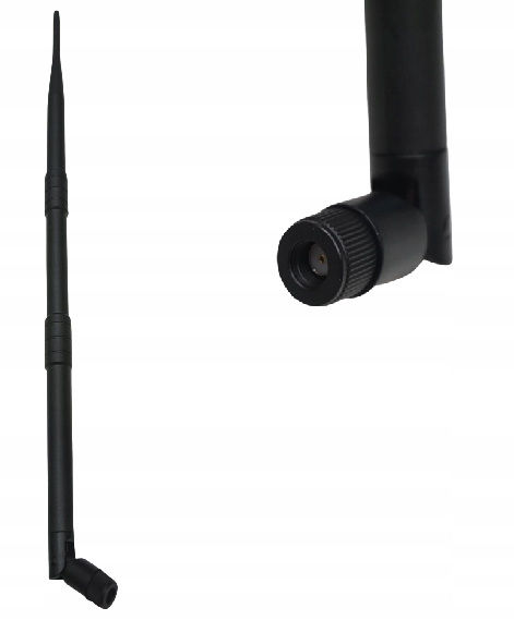 

Antena Wifi 12dBi Rp-sma Dookólna do routera kamer
