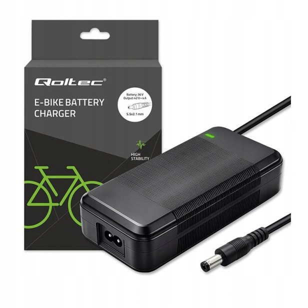 Qoltec qoltec Ładowarka do roweru skutera elektrycznego 36V 42V 4A