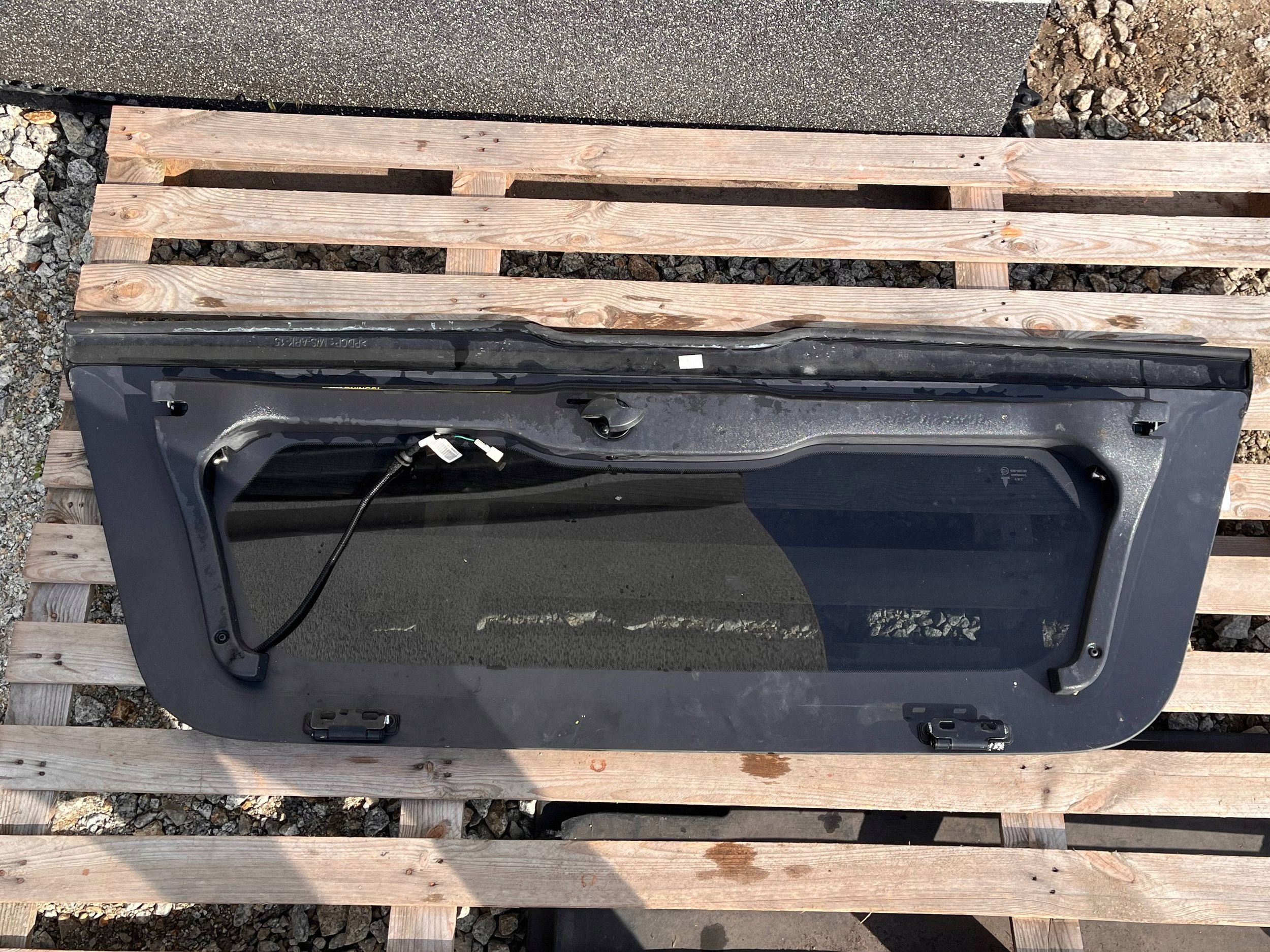 window rear ZABUDOWY HARDTOP FIAT FULLBACK 16- @M