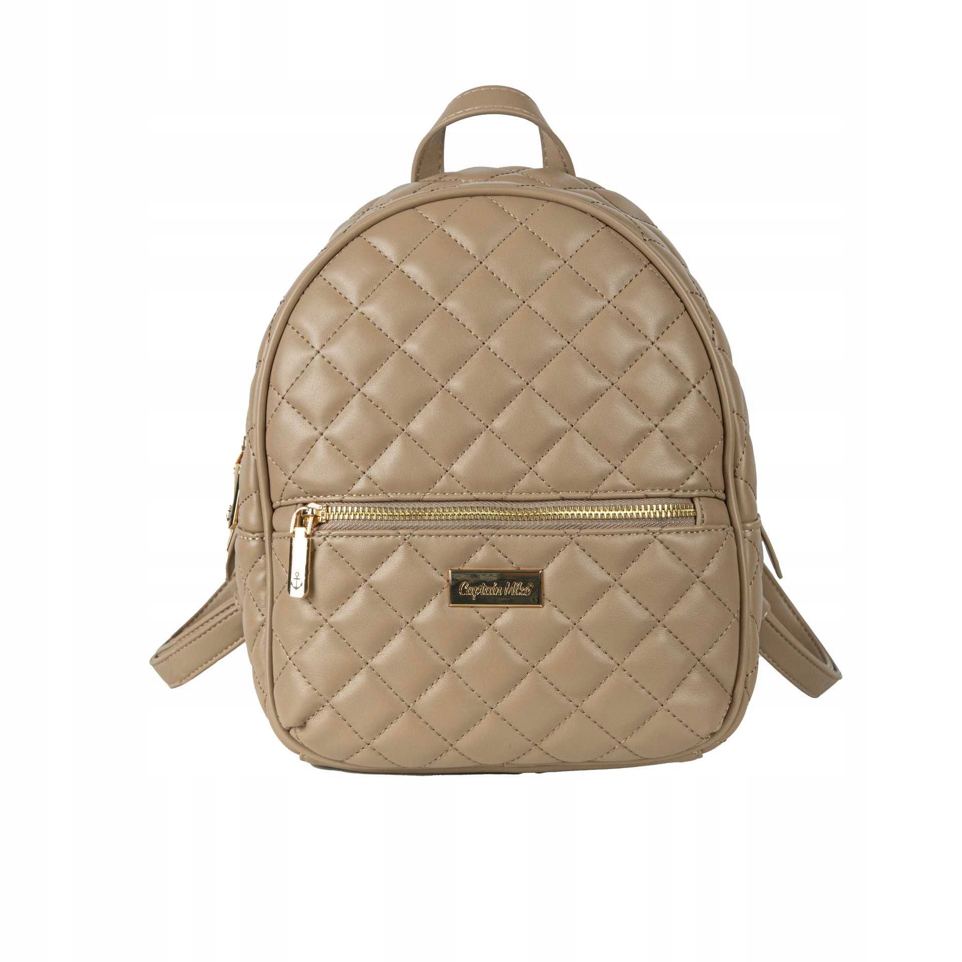 Batoh elegantní dámský béžový Captain Mike Modena