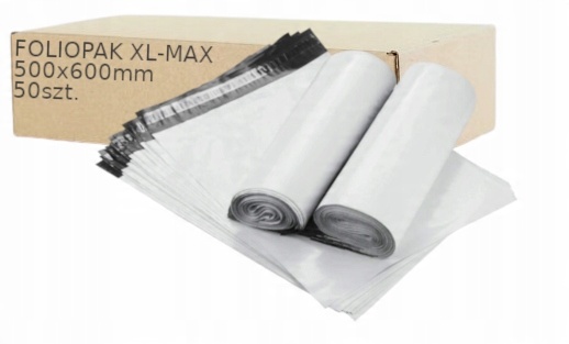 

Foliopaki foliopak Kurierskie XL 500x600 50szt