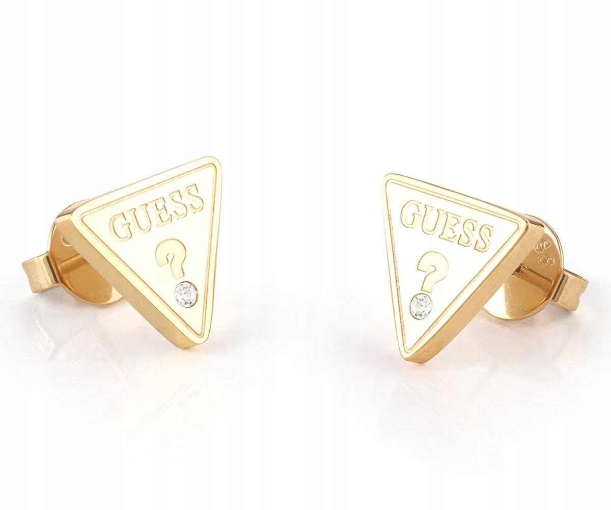 Ocelové Zlaté Guess Náušnice Náušnice Křišťály JUBE02168JWYGT/U