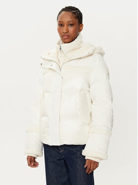 boss Damskie Kurtka puchowa Hugo BOSS-50524479 118 Open White Écru