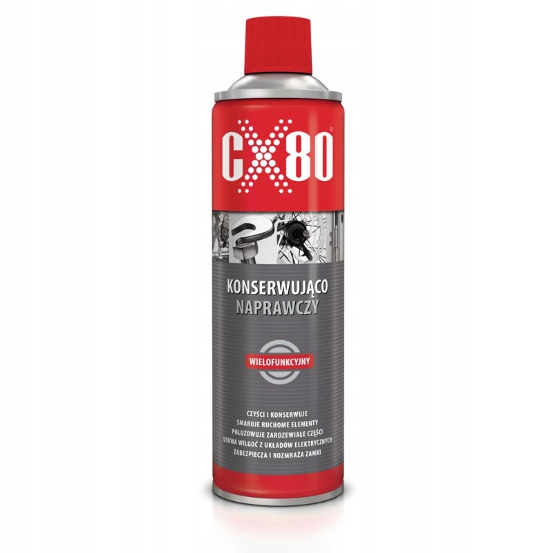 Odrdzewiacz CX80 Płyn konserwująco-naprawczy na Korozje Rdzę Spray 500 ml