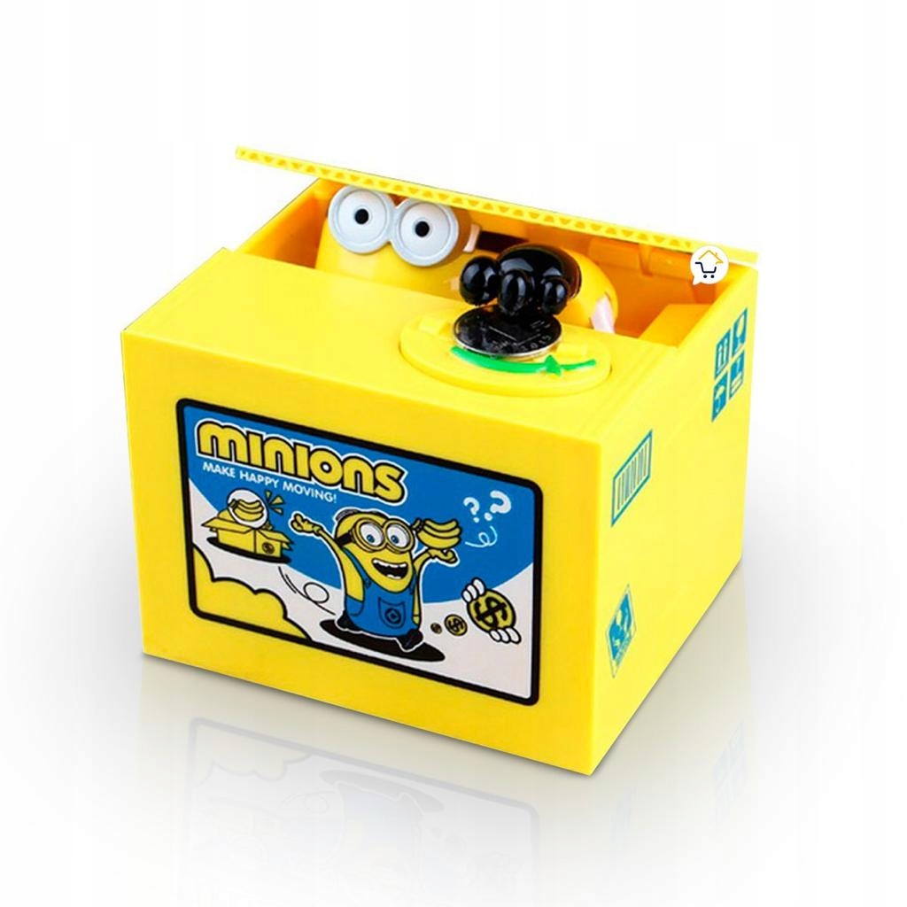 

Skarbonka Minionki elektroniczna skarbonka monety