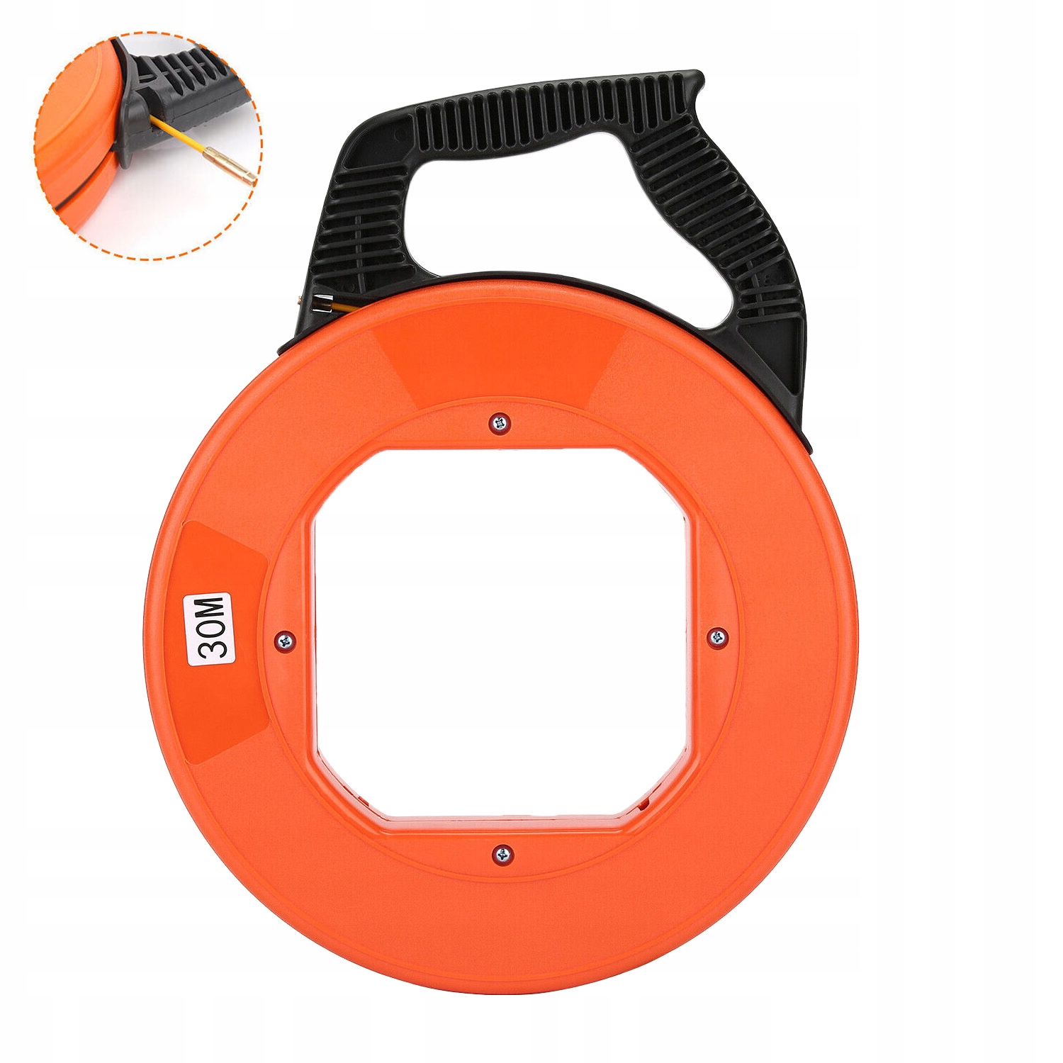 30 M Skleněné Vlákno, Kazeta, Dálkové Ovládání Pro Protahování Kabelů, Naviják