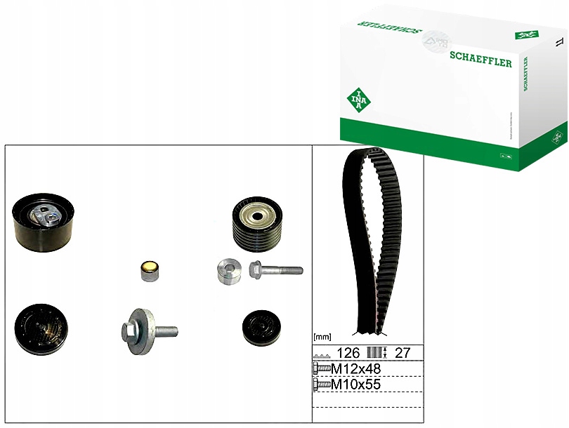 INA530 0638 10 Sada Rozvodů Renault 2,0 01- Asistent řidiče #33