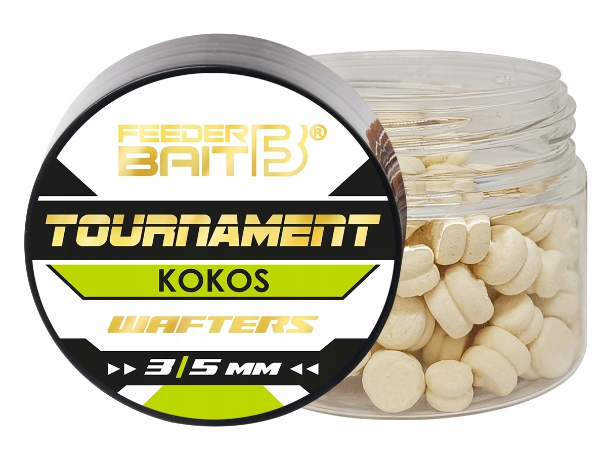 Tournament wafters Feeder Bait 3/5mm op.25ml Kokos