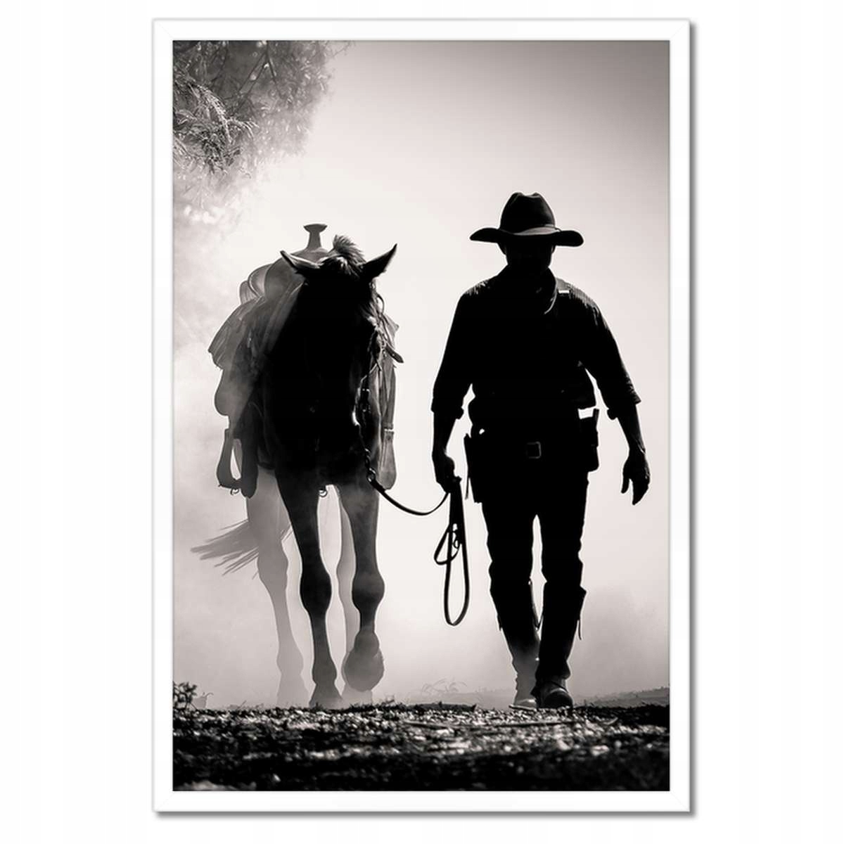 Plakáty v rámu 40x60 CowBoy se svým heřmánkem