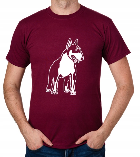 

koszulka Bulterier Bull Terrier Dog Pies prezent