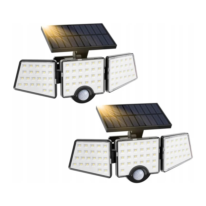 Solární lampa pouliční lampa Lepro 640003-DW-a-2 s pohybovým a soumrakovým senzorem 2