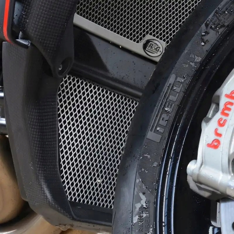 Kryt Chladiča Oleja Rg Racing MV Agusta Brutale 1000RR Oro 20- Čierny