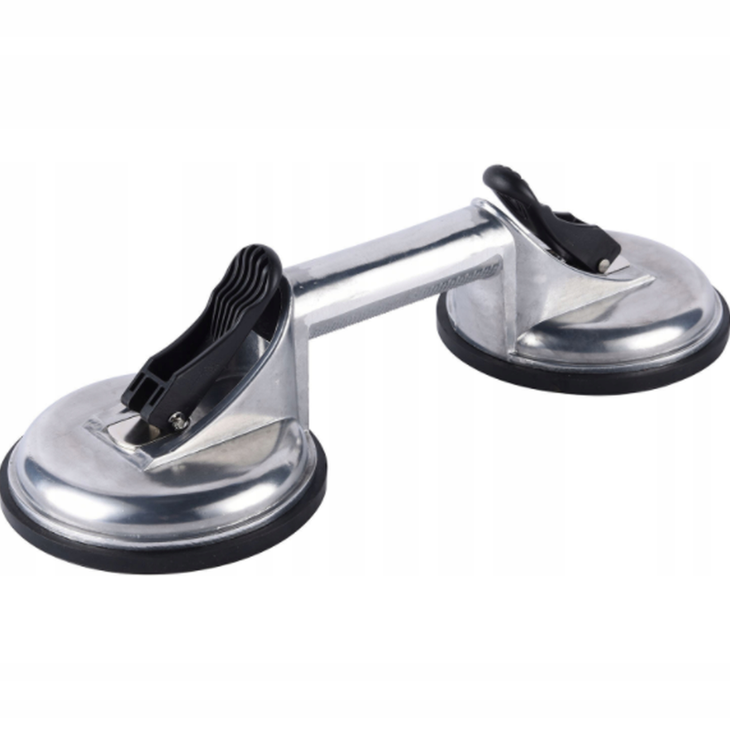 PRZYSSAWKA UCHWYT DO SZYB SZKŁA GLAZURY PŁYTEK GRESU 2x120mm Aluminium PRO