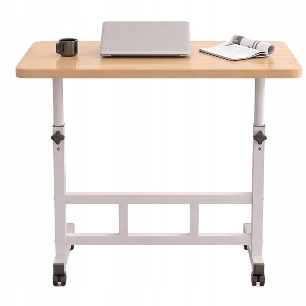 Regulowane biurko stojąco-siedzące 2w1 z blatem 80x40 cm – idealne do pracy