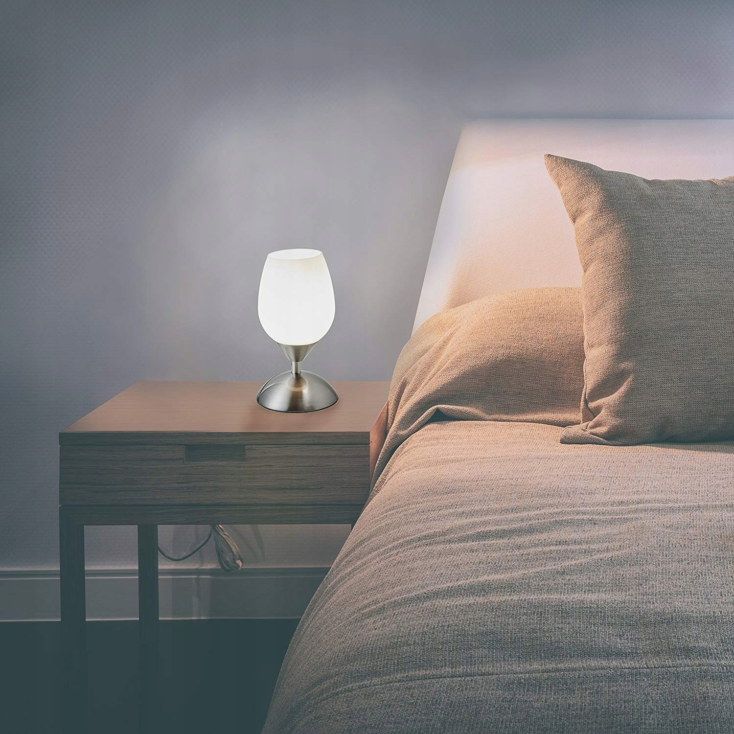 LAMPKA NOCNA - DOTYKOWA - SYPIALNIA - ŚCIEMNIACZ Kod producenta 1088