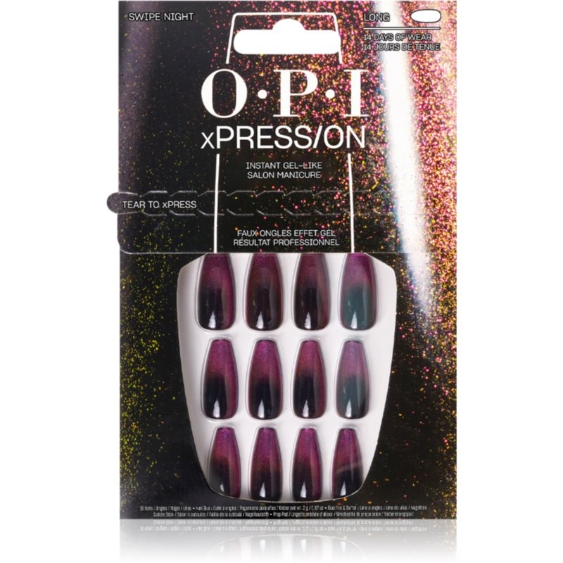 Opi xPRESS/ON műköröm Swipe Night 30 db