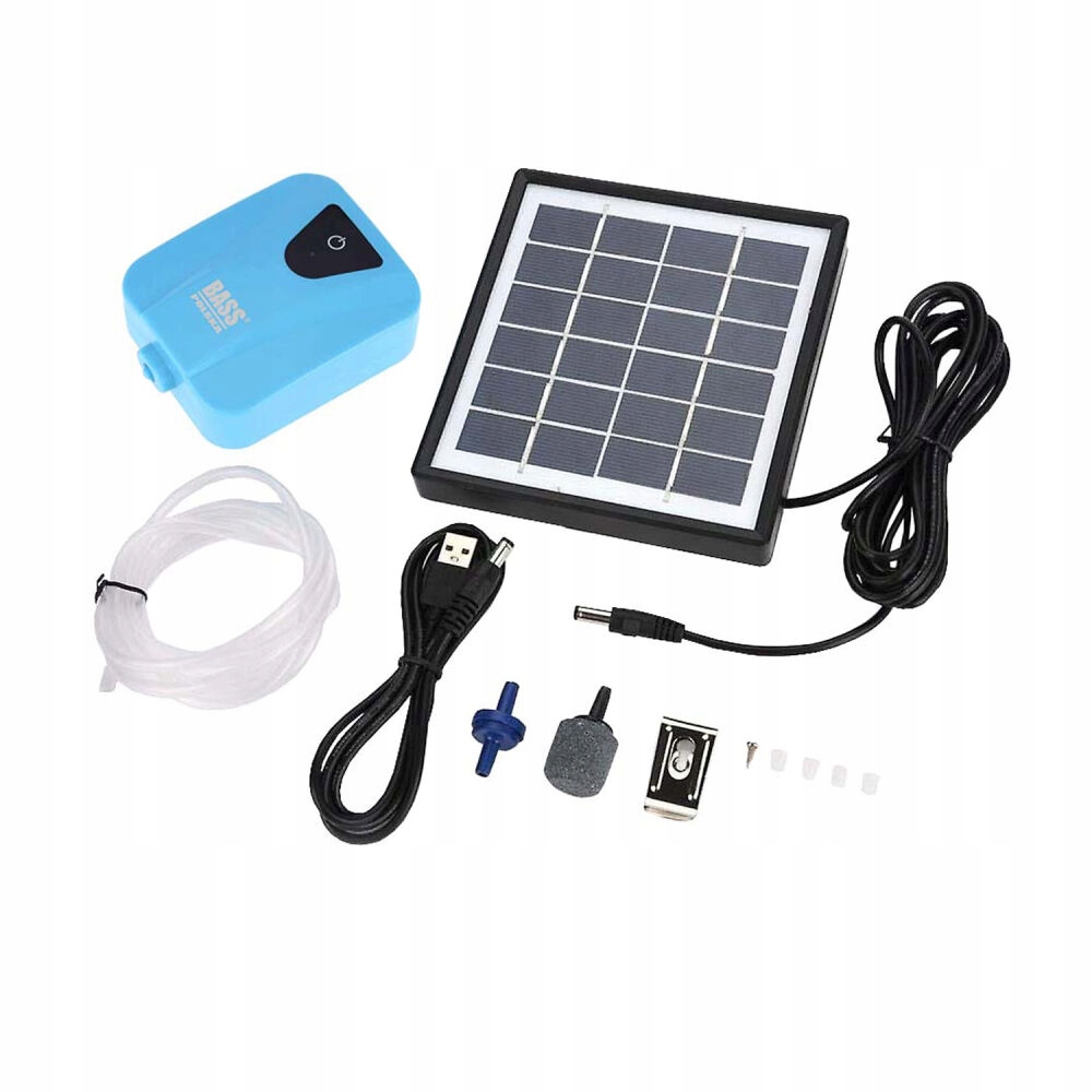 SOLARNA POMPA TLENU DO OCZKA WODNEGO NAPOWIETRZACZ