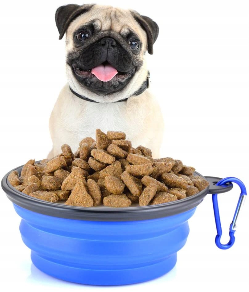 

Silikonowa Miska Turystyczna Dla Psa Składana 0,3L