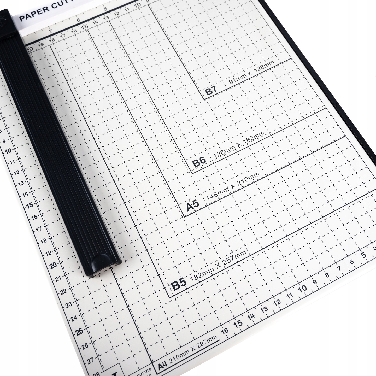 METALOWA GILOTYNA TRYMER do CIĘCIA PAPIERU WZMOCNIONA PRECYZYJNA A4 A5 Rodzaj ręczna