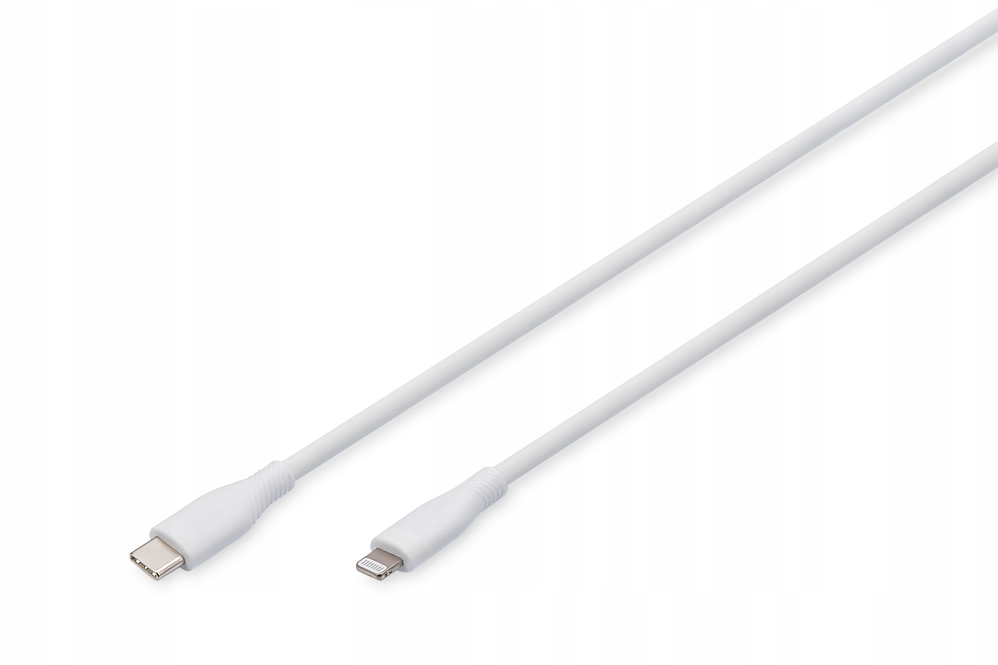 Digitus Usb 2.0 Kabel Typ C-Lightning 0.5m 480Mbit/s biały