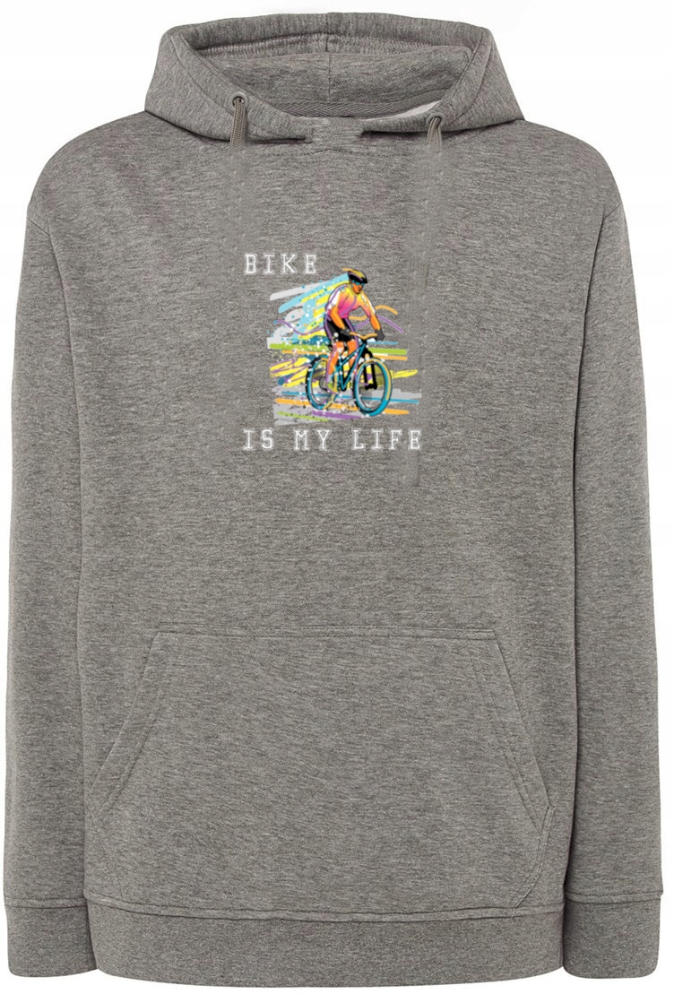 Mikina s pěkným potiskem Kolo Logo vel. 3XL