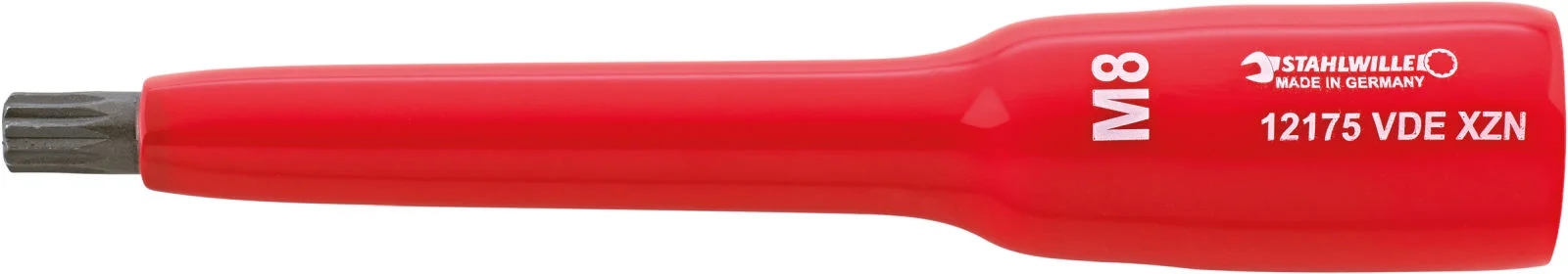 Nástavec 3/8" Xzn M6, L-136 mm, izolovaný 1000V Vde Stahlwille