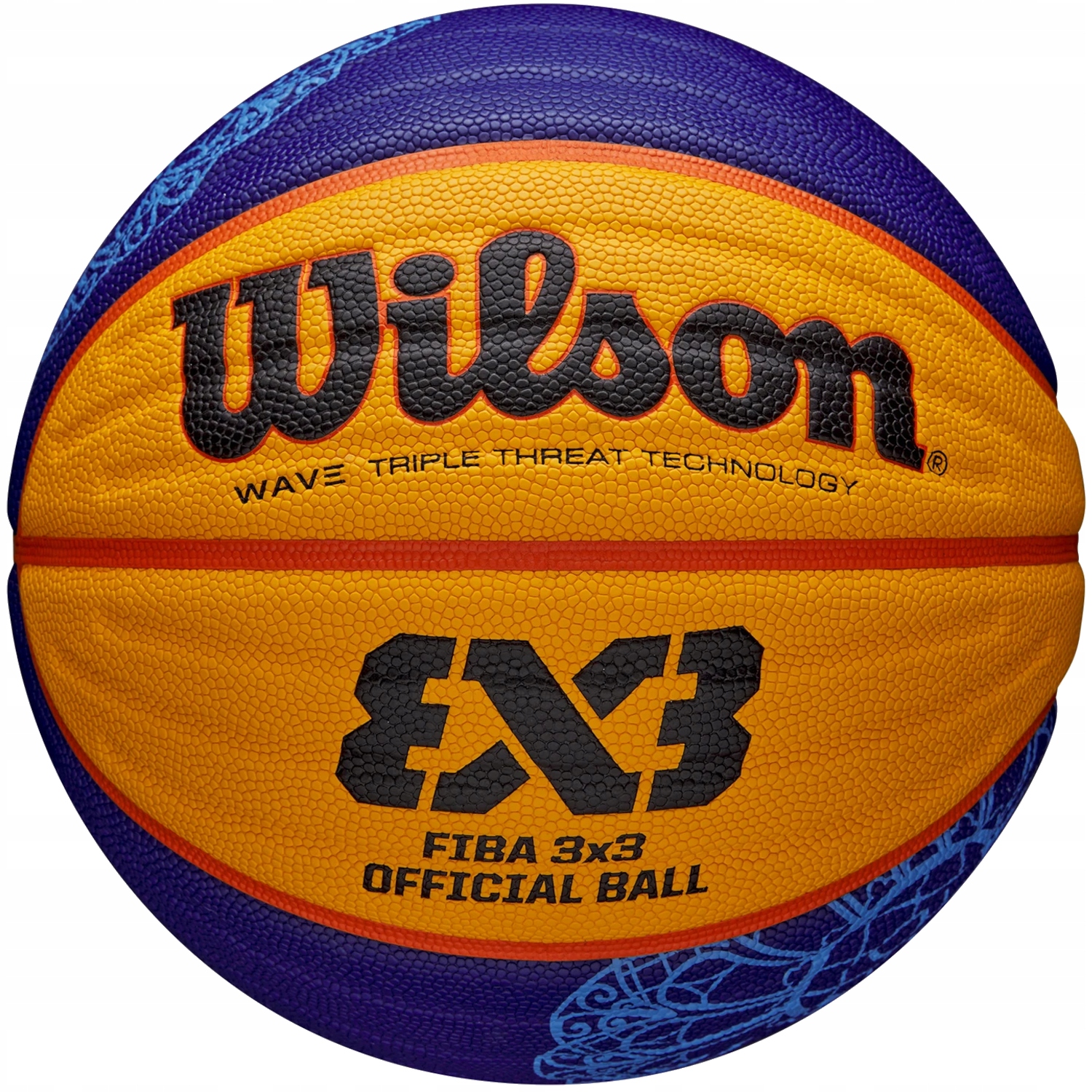 Piłka do koszykówki Wilson FIBA 3X3 Paris Retail 2024 Game WZ1011502XB r.6