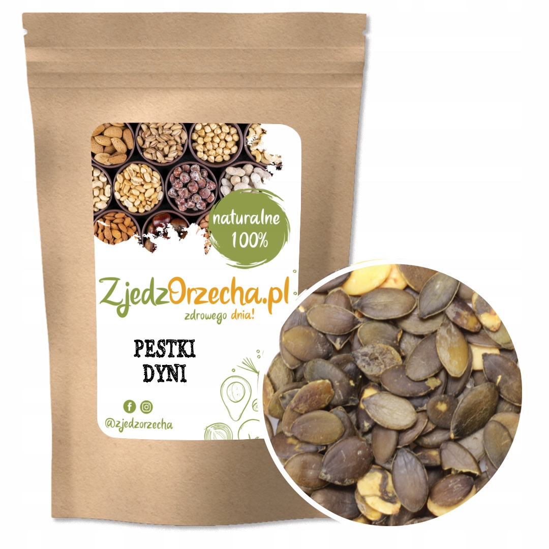 Levně Semena Bezlupková Dýňová Semínka Polsko 100% 5 kg