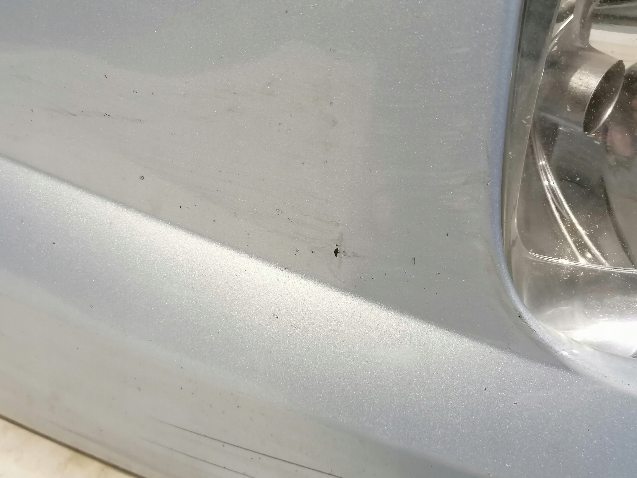 Peugeot 407 Stoßstange vorne vorne EYLC
