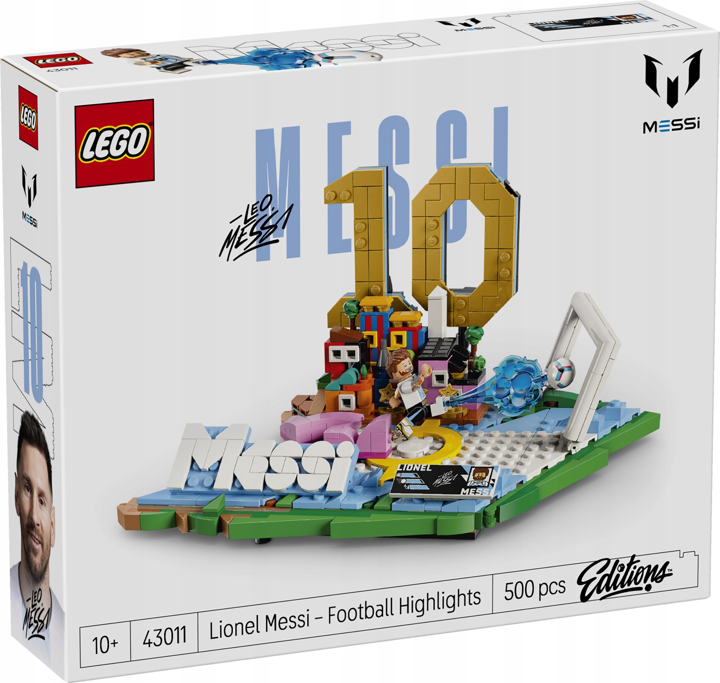 43011 Lego Editions Lionel Messi fotbalové momenty