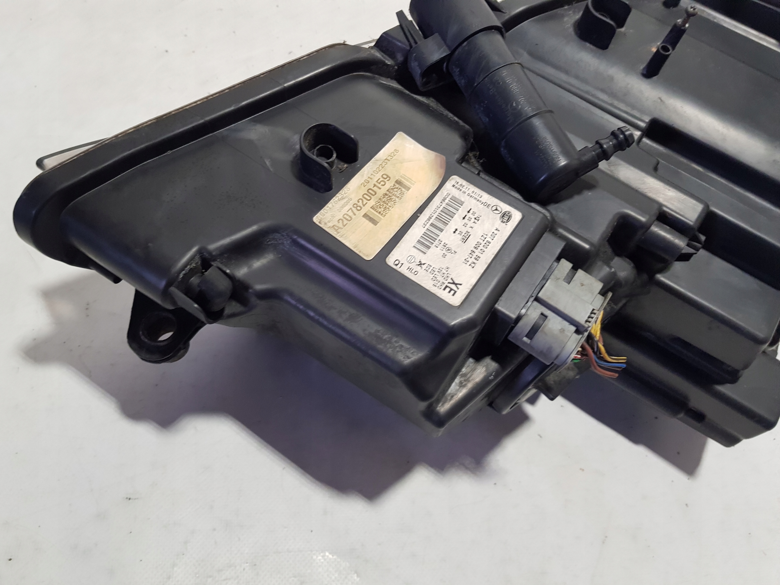 light XENON XENON left front MERCEDES W207 C207