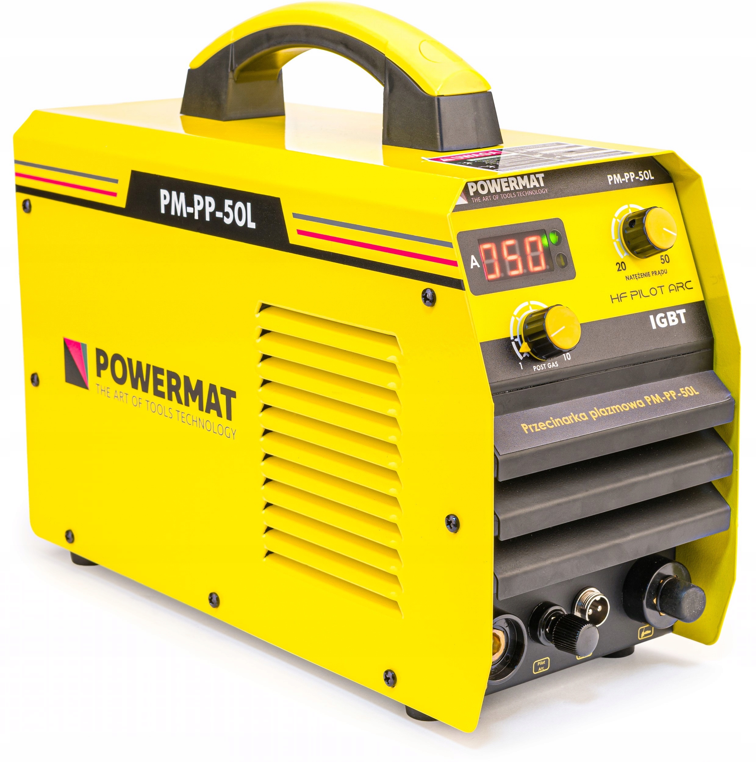 Przecinarka PLAZMOWA Plazma 50A 230V 15mm CUT IGBT Moc pobierana 6.5 kVA
