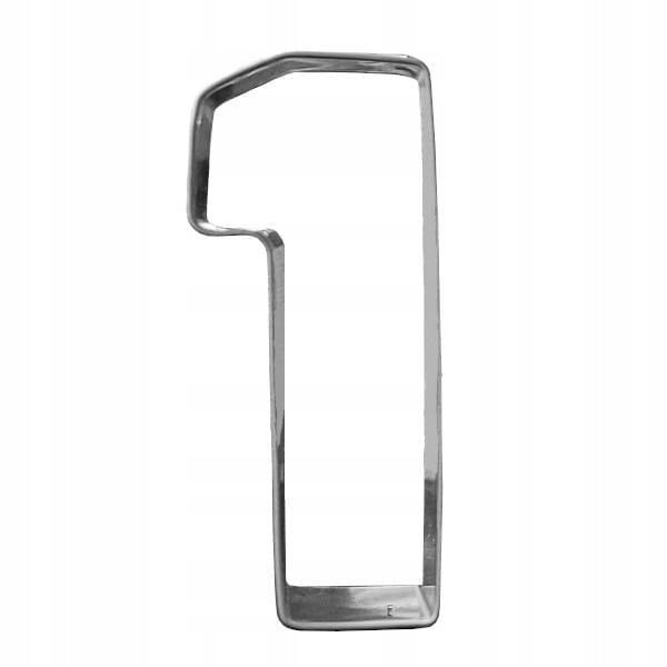 

Foremka cyfra 1 6,5 cm wykrawacz cyfry, cyferka