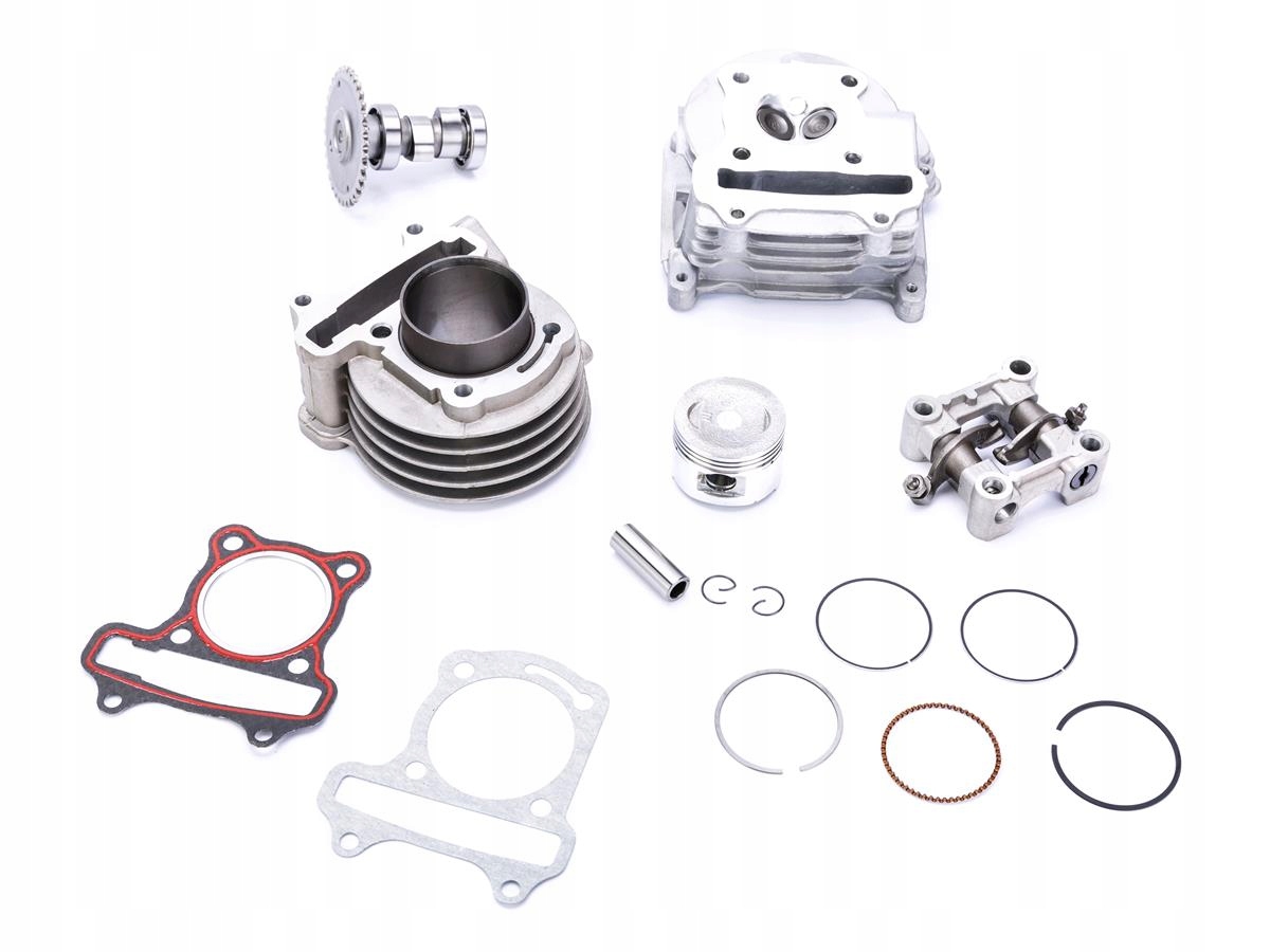 02-022222-00000-0078 - Циліндр + головка 47,00 4T 80cc Romet GY6 13