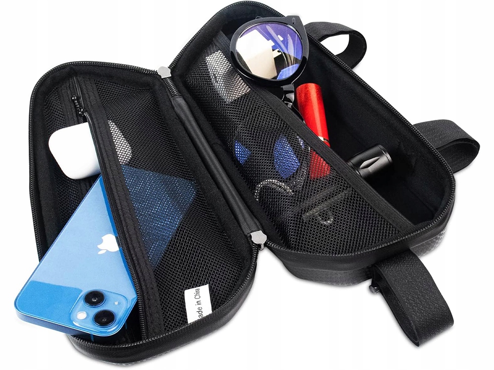 SAKWA ROWEROWA POD RAMĘ TORBA NA ROWER MOTOCYKL WODOODPORNA MOCNA SZTYWNA Model Sakwa na ramę torba etui