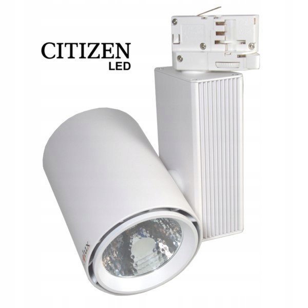 Track light Led Brently 3 fázy 30W 3000K biely