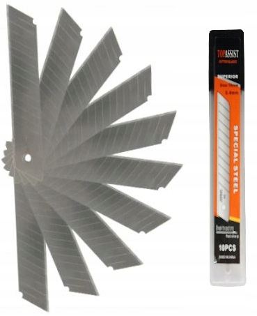 

Ostrza Do Noża Ostrze Wymienne Łamane 18 mm 10szt