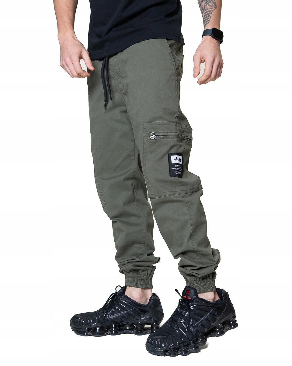 Kalhoty Jogger Elade Cargo Pants Olive vel. L