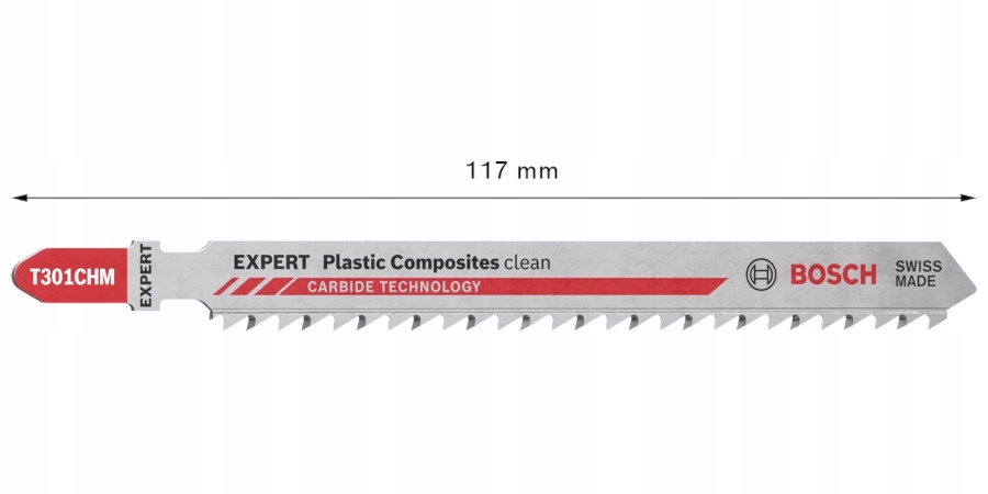 Zestaw brzeszczotów do wyrzynarki 117mm Bosch 3el Marka Bosch