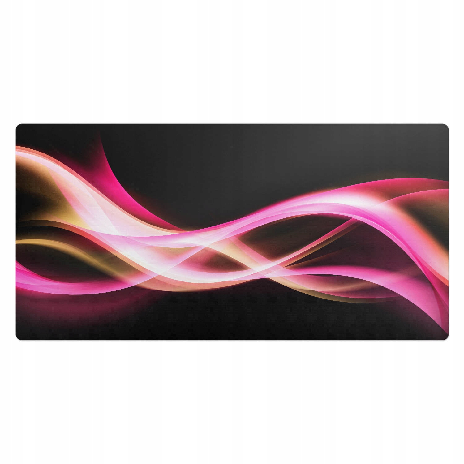 Protiskluzová ochranná podložka na stůl s grafikou Linie v pohybu 100 x 50 cm